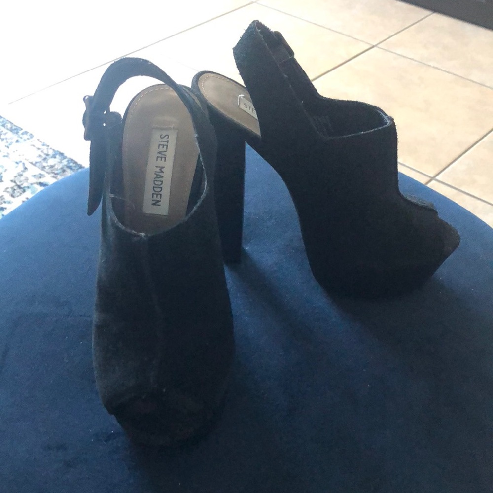 Black Steve Madden Heels